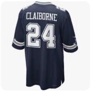 Nike NFL On Field Dallas Cowboys Claiborne #24 Jersey Men’s Large Navy